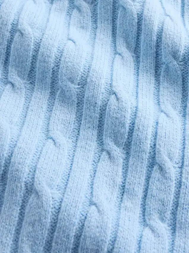 CashSoft Kablo Örgü Kazak Pantolon