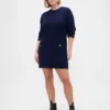CashSoft Kablo Örgü Mini Kazak Elbise