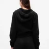 CashSoft Kazak Fermuarlı Kapüşonlu Sweatshirt