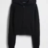 CashSoft Kazak Fermuarlı Kapüşonlu Sweatshirt