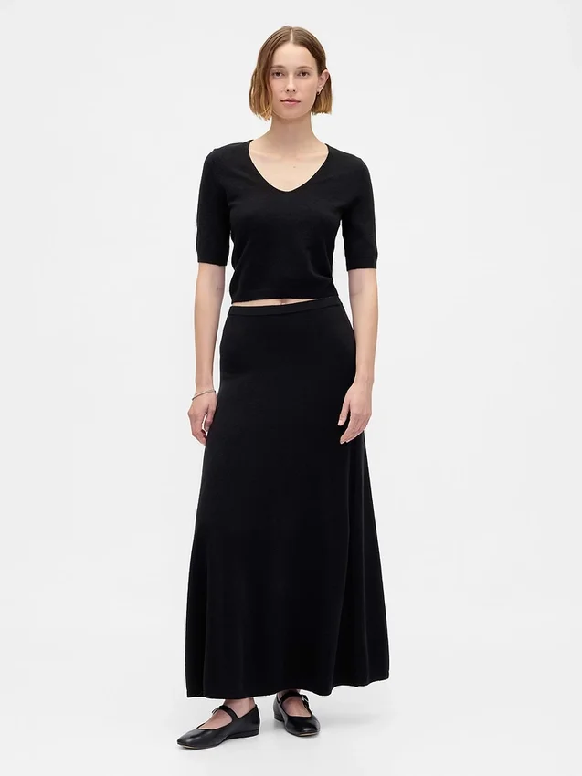 CashSoft Maxi Kazak Etek