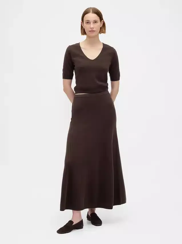 CashSoft Maxi Kazak Etek