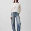 CashSoft Oversized Kablo Örgü Kazak
