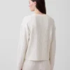 CashSoft Oversized Kablo Örgü Kazak