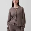 CashSoft Oversized Kalın Örgü Hırka
