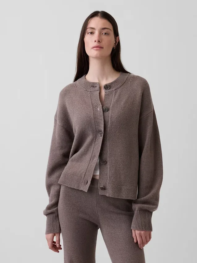 CashSoft Oversized Kalın Örgü Hırka