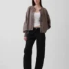 CashSoft Oversized Kalın Örgü Hırka