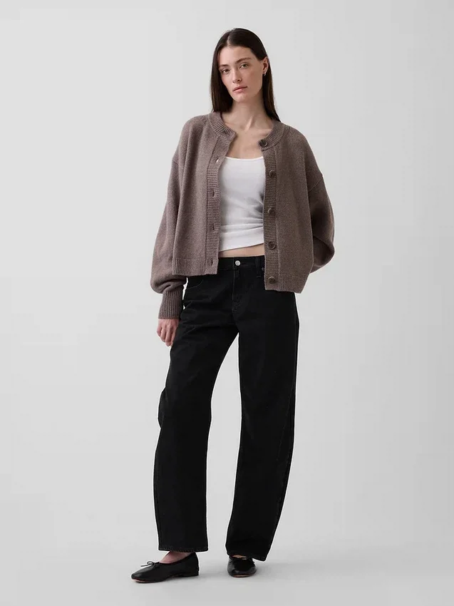 CashSoft Oversized Kalın Örgü Hırka