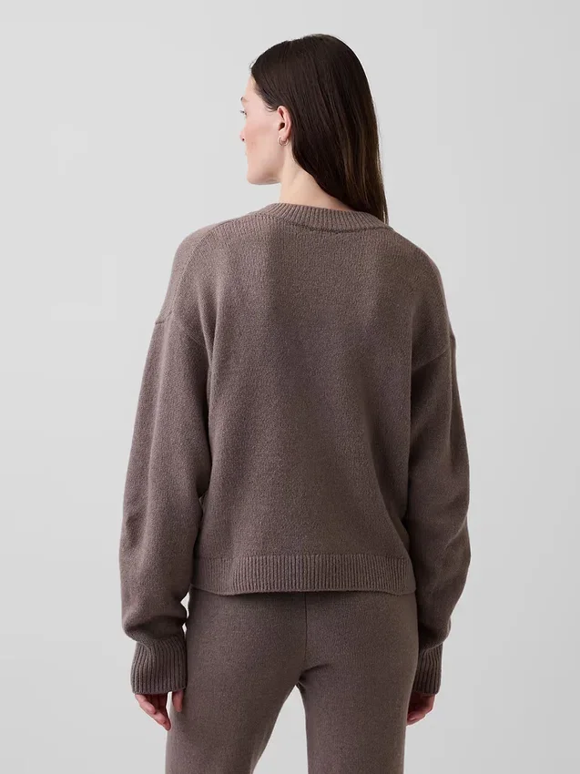 CashSoft Oversized Kalın Örgü Hırka