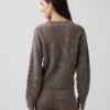 CashSoft Oversized Shaker-Stitch Hırka