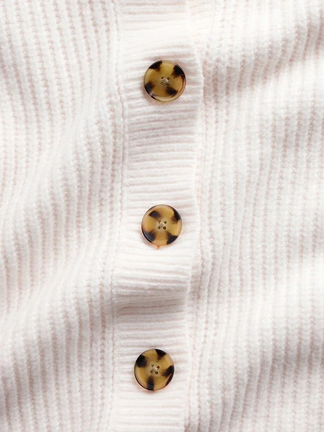 CashSoft Oversized Shaker-Stitch Hırka