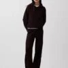CashSoft Oversized Shaker-Stitch Kapüşonlu Kazak