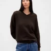 CashSoft Oversized V Yaka Kazak