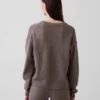 CashSoft Oversized V Yaka Kazak