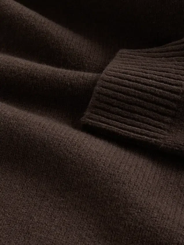 CashSoft Oversized V Yaka Kazak
