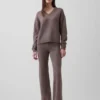 CashSoft Oversized V Yaka Kazak