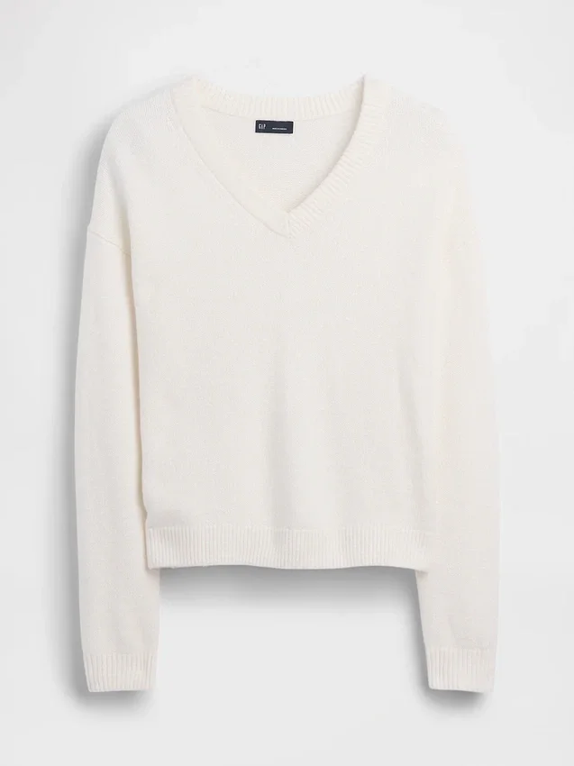 CashSoft Oversized V Yaka Kazak