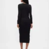 CashSoft Ribana Midi Kazak Elbise