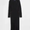 CashSoft Ribana Midi Kazak Elbise