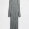 CashSoft Ribana Midi Kazak Elbise