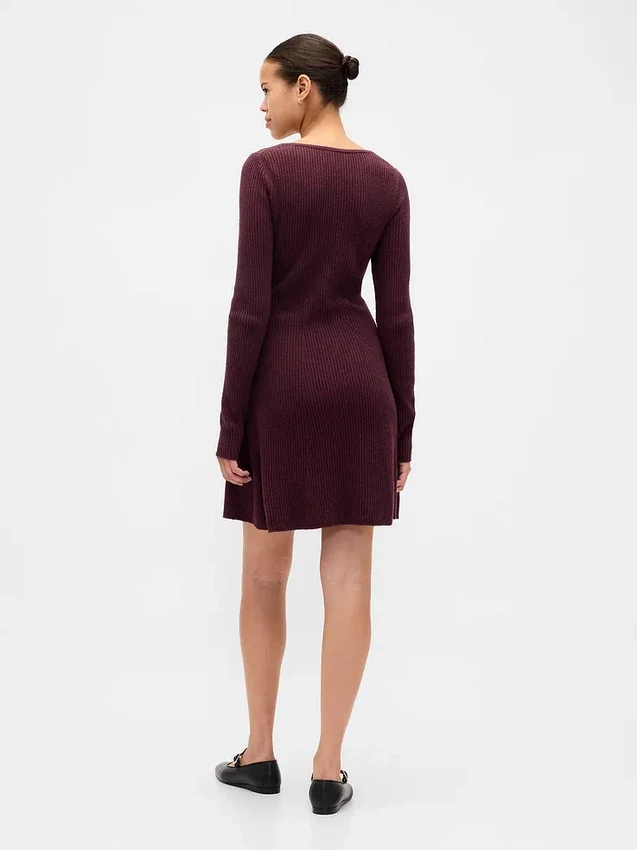 CashSoft Ribana Mini Kazak Elbise