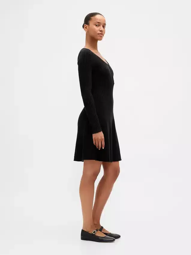 CashSoft Ribana Mini Kazak Elbise