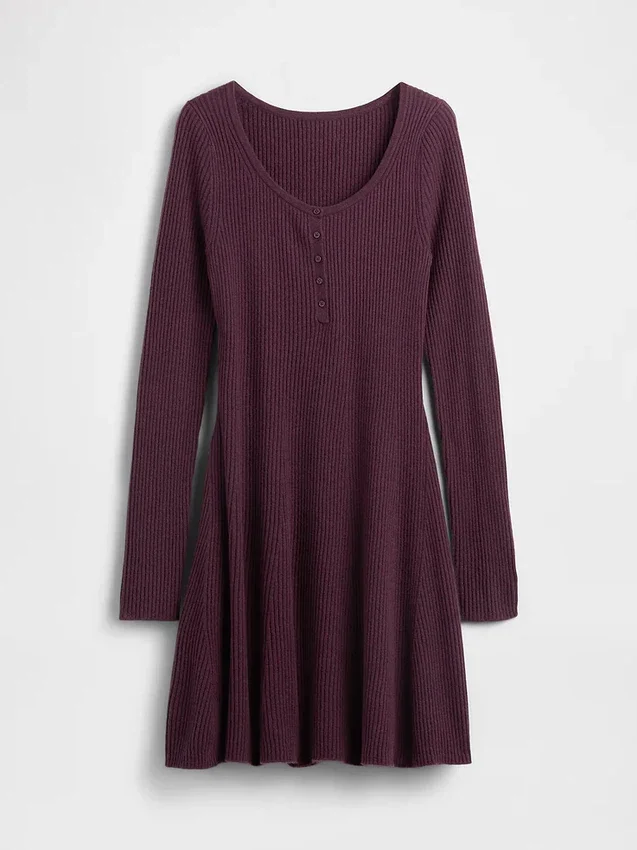 CashSoft Ribana Mini Kazak Elbise