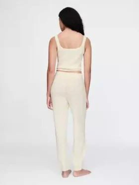 CashSoft Waffle Pijama Jogger Pantolon