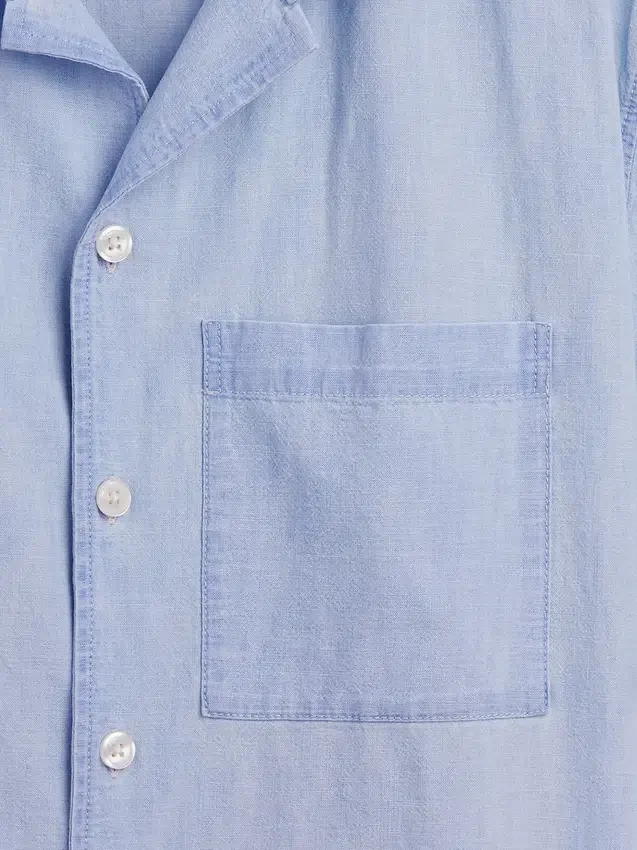 Chambray Tatil Gömleği
