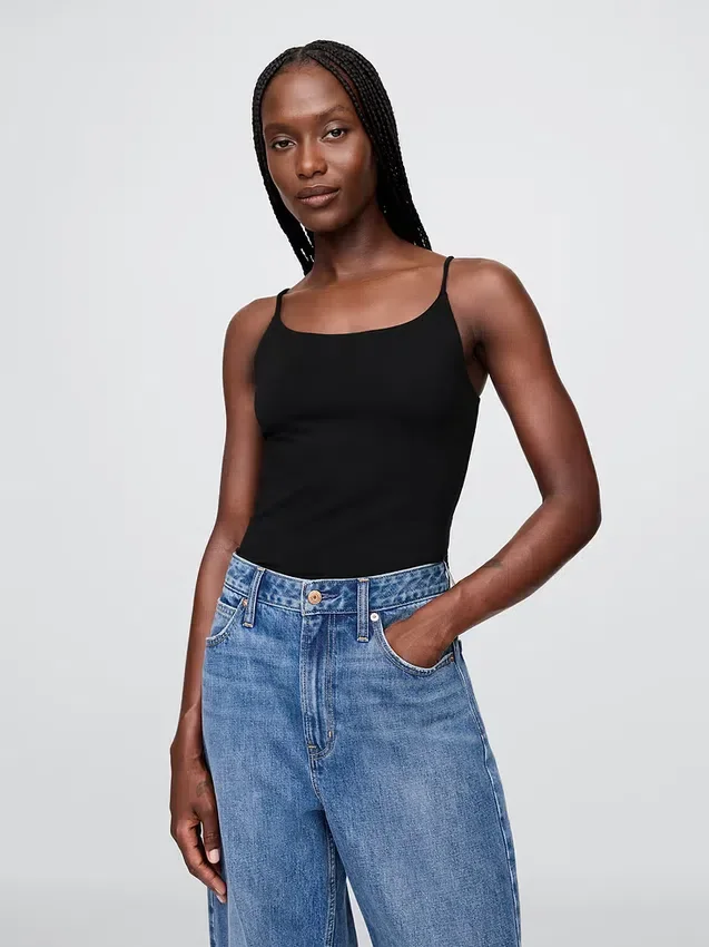 Closeknit Cami Tanga Çıtçıtlı Body