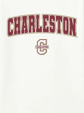 College of Charleston Arch Logo İkincil Grafikli Tişört
