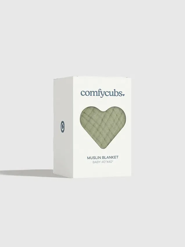 Comfy Cubs Bebek Muşlin Battaniyesi