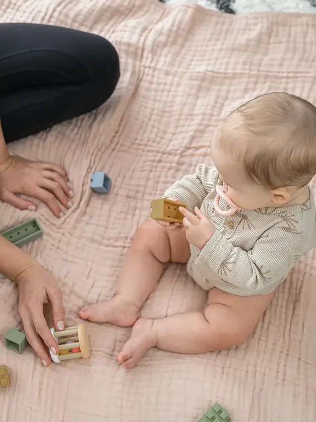 Comfy Cubs Bebek Muşlin Battaniyesi