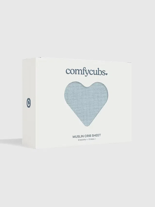 Comfy Cubs Muslin Bebek Yatağı Çarşafı