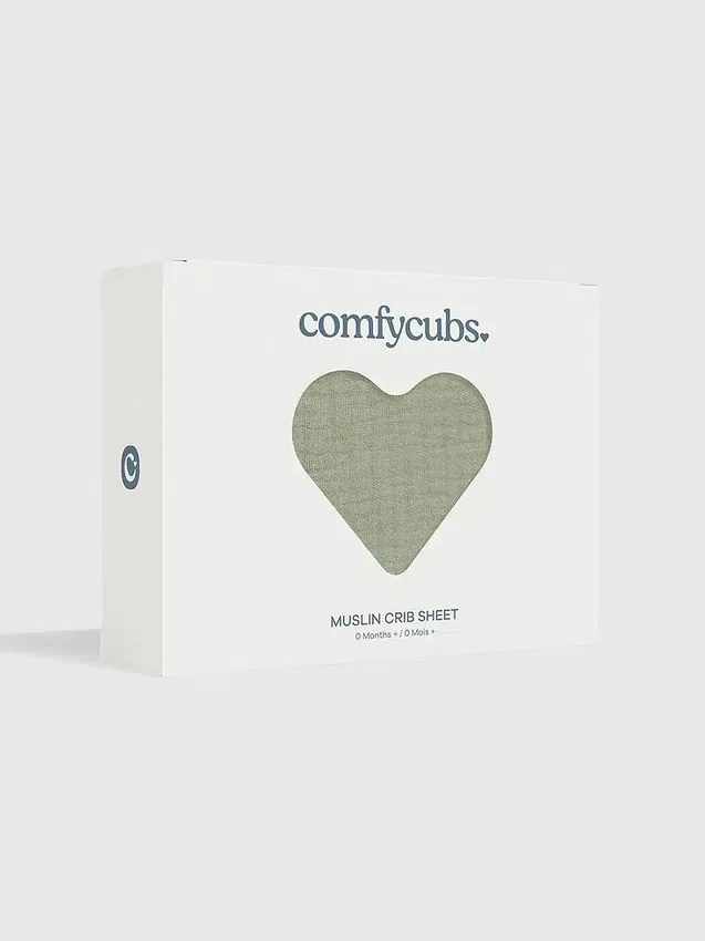 Comfy Cubs Muslin Bebek Yatağı Çarşafı