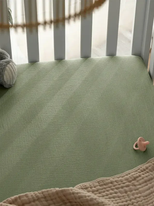 Comfy Cubs Muslin Bebek Yatağı Çarşafı