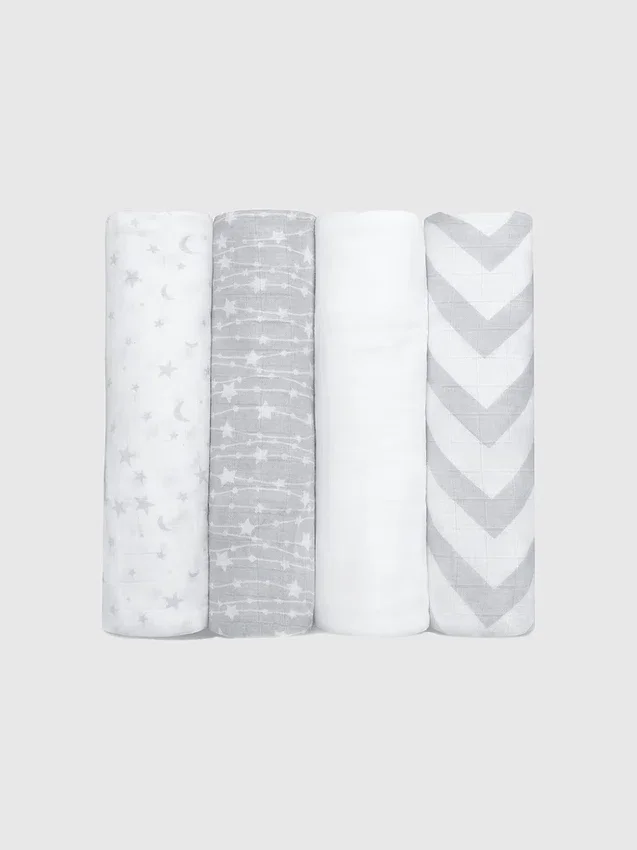 Comfy Cubs Muslin Kundak Battaniyeleri