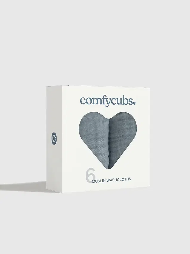 Comfy Cubs Muslin Yüz Havluları