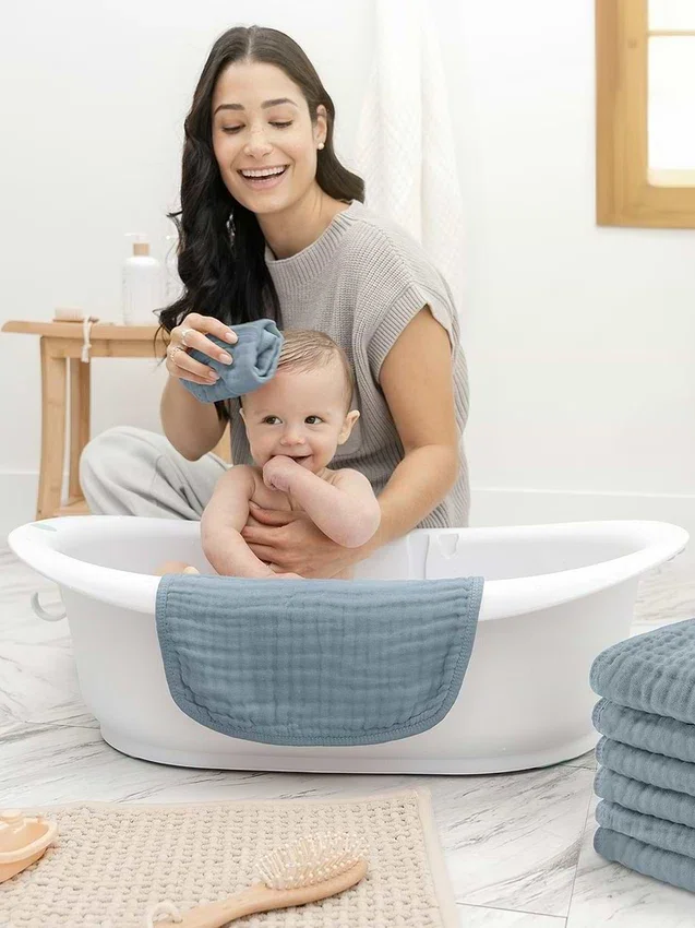 Comfy Cubs Muslin Yüz Havluları