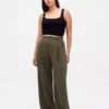 Curvy 365 Yüksek Bel Pileli Pantolon