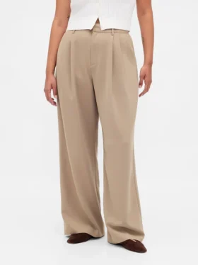 Curvy 365 Yüksek Bel Pileli Pantolon