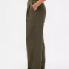 Curvy 365 Yüksek Bel Pileli Pantolon