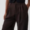Curvy 365 Yüksek Bel Pileli Pantolon