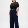 Curvy 365 Yüksek Bel Pileli Pantolon