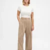 Curvy 365 Yüksek Bel Pileli Pantolon
