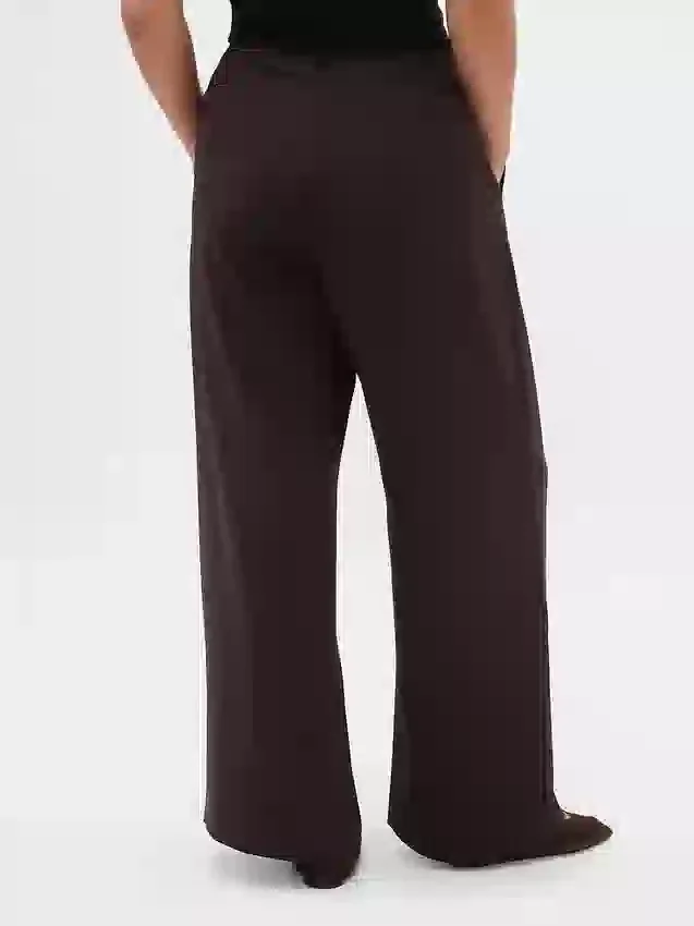 Curvy 365 Yüksek Bel Pileli Pantolon