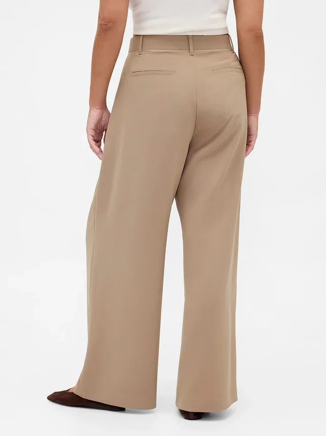 Curvy 365 Yüksek Bel Pileli Pantolon
