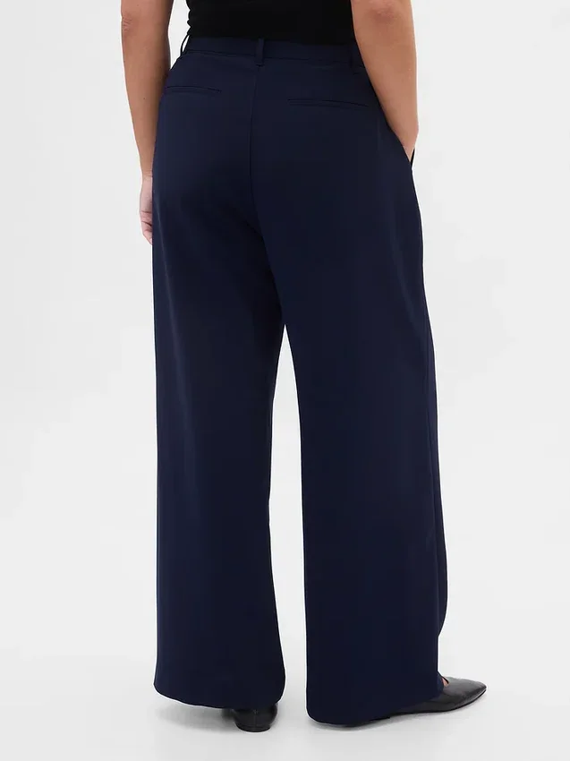 Curvy 365 Yüksek Bel Pileli Pantolon