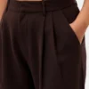 Curvy 365 Yüksek Bel Pileli Pantolon