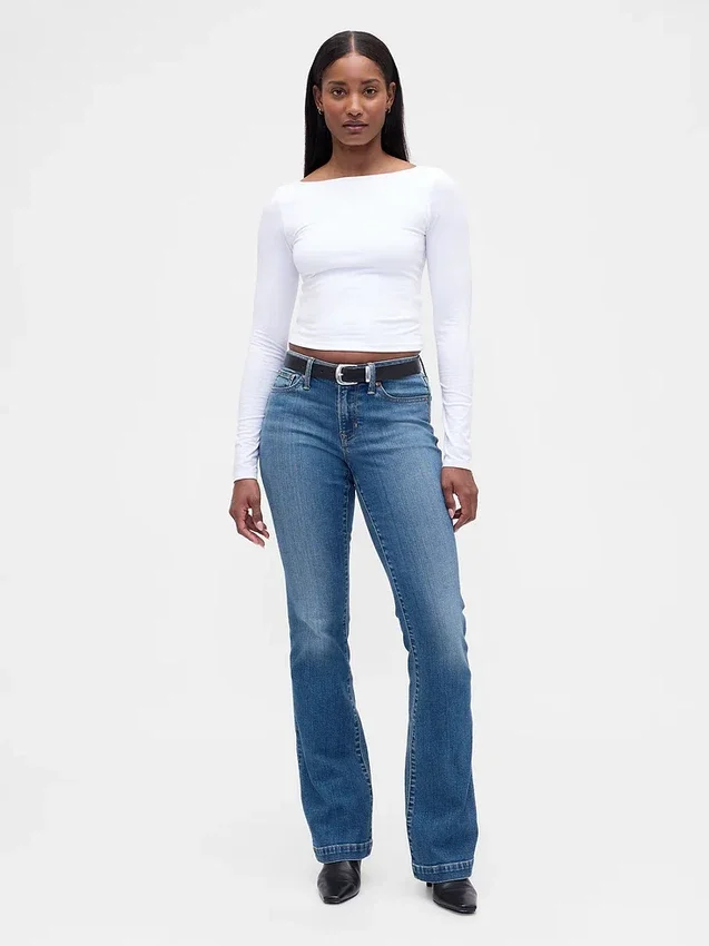 Curvy Düşük Bel Uzun ve Dar Kesim Jean'ler